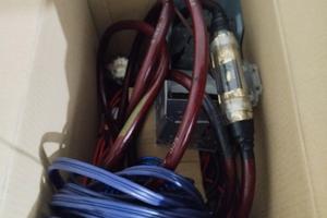 impianto audio stereo completo di tutto pronto 