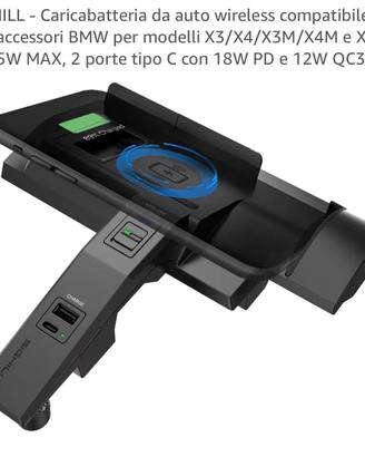 Caricatore wireless x  auto  BMW