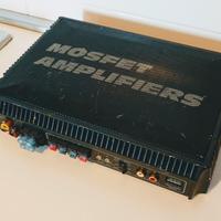 Amplificatore auto mosfet 100w + crossover
