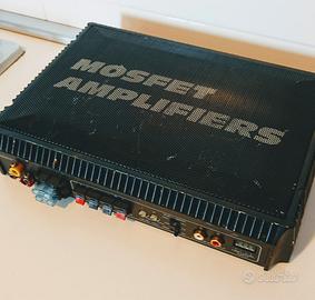 Amplificatore auto mosfet 100w + crossover