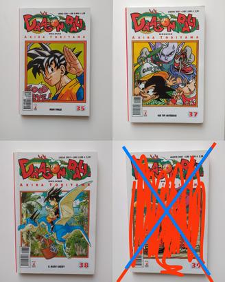 3 Manga Dragon Ball deluxe edition
