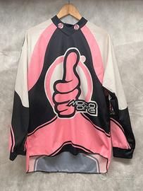 Moto-One maglia cross/enduro M NUOVA rosa