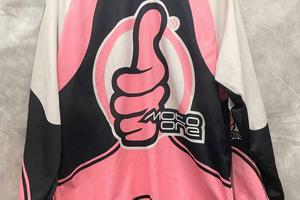 Moto-One maglia cross/enduro M NUOVA rosa
