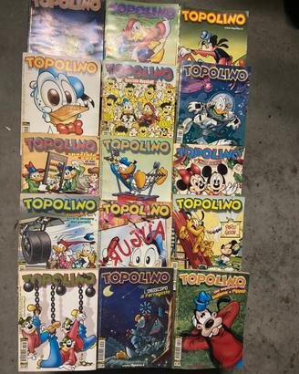 15 numeri Topolino anni 90/2000