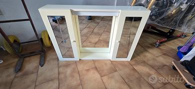 specchiera mobiletto  bagno 