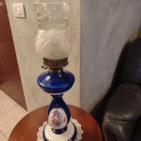 Lampada ceramica dipinta 