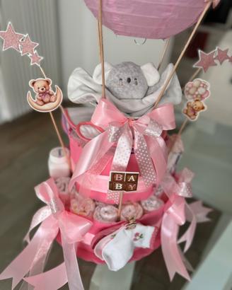Torta di pannolini neonato bambino bambina