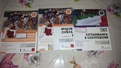 libri "Epoche e civiltà" (Volume 1 - Il Medioevo)