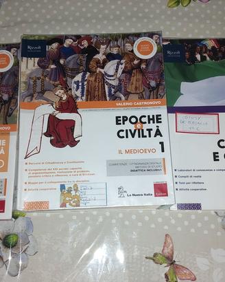 libri "Epoche e civiltà" (Volume 1 - Il Medioevo)