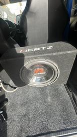 Sub box hertz sub della renegade da 300 w rms