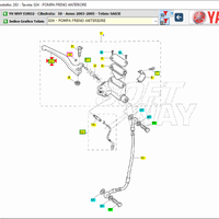 Leva freno ant Yamaha Why 50 5EUH39220000