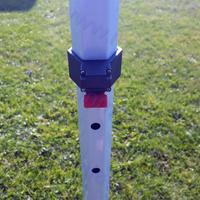 Gazebi Rapidi 3 x 3 Platino Elite Tubi Esagonali