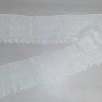 Bordura bordo uncinetto ricamato cotone cm 175x16