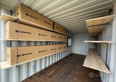 Scaffale Sospeso a 3 Ripiani per Container