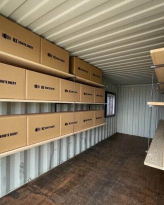 Scaffale Sospeso a 3 Ripiani per Container