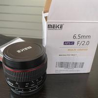 Obiettivo Meike 6.5mm f2.0 Fisheye per Nikon 1