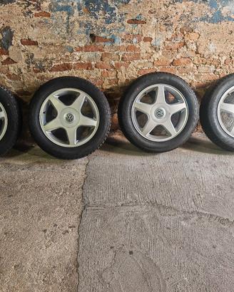 cerchi da 16 + gomme invernali per vw golf mk5