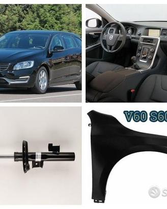 Volvo V60 S60 frontale cofano fanale freni dischi