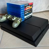 PS4 (1TB), 8 GIOCHI, 1 PAD