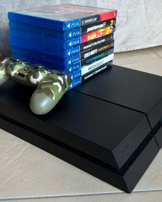 PS4 (1TB), 8 GIOCHI, 1 PAD
