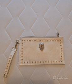 borsa pochette philipp plain pelle