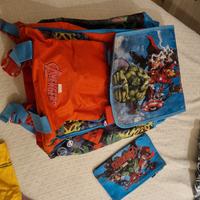 zaino scuola avengers