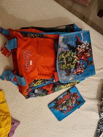 zaino scuola avengers