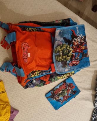 zaino scuola avengers