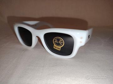 Ray-ban 4940 Wayfarer Puffer ASAP Rocky bianco
