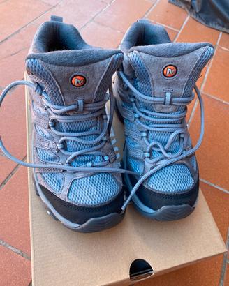 Scarpe Merrel 38 moab 3 mid gtx trekking donna