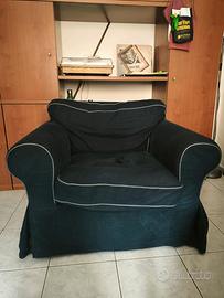 Poltrona Ektorp Ikea Blu scuro