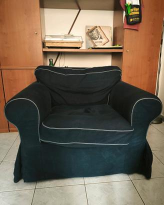 Poltrona Ektorp Ikea Blu scuro