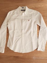 Camicia bianca cotone Oxford Polo Ralph Lauren
