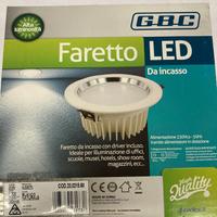 Faretto Led GBC da incasso 20W 4000k