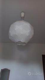 lampadario  moderno bianco