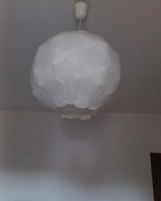 lampadario  moderno bianco