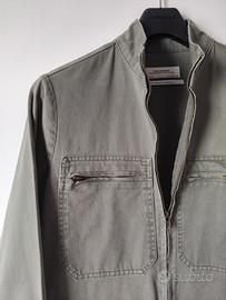 Tuta intera Zara verde in stile workwear