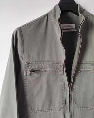 Tuta intera Zara verde in stile workwear