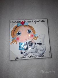 Quadretto laurea veterinaria 