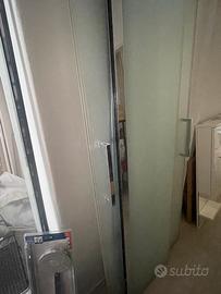 Box doccia 100x80 e accessori