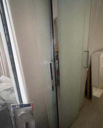 Box doccia 100x80 e accessori