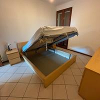 letto contenirore, armadio, cassettiera, comodini