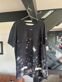 T-Shirt Off-White Galaxy Nera