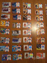 131 schede ricarica telefonica tim vintage