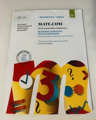 mate.com 3A, 3B, 3C libri di matematica