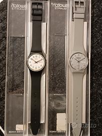 Swatch 2 orologi GM700D + GB703 Nuovi con scatola 