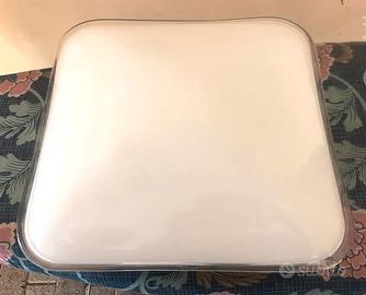 Plafoniera Leucos vintage anni ’80 – vetro