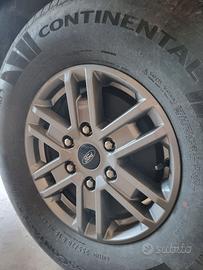 Cerchi e gomme ford ranger 2024 r16