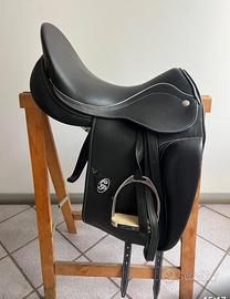 Sella Zaldi da dressage MAI USATA