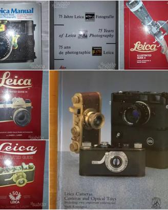 LEICA libri depliant cataloghi etc